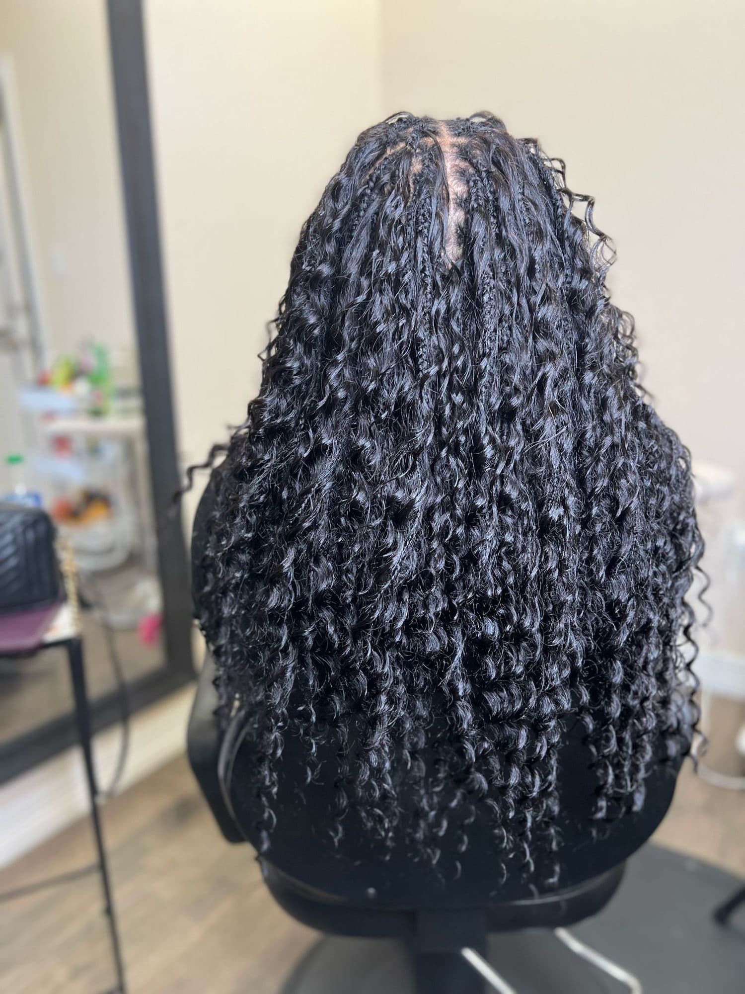 Bohemian Knotless Braids